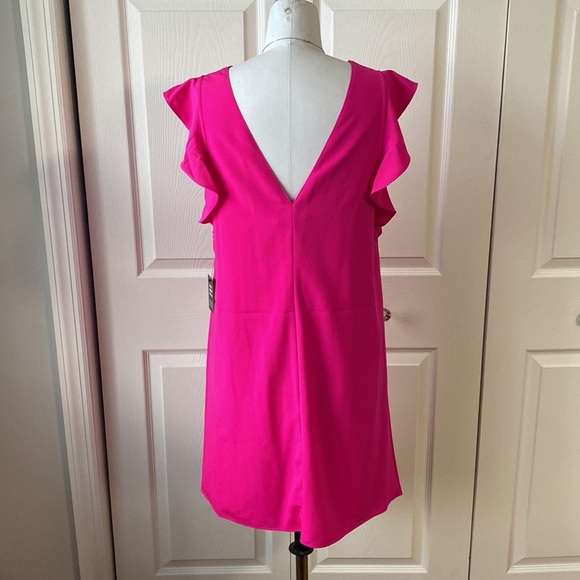 EXPRESS Hot Pink Dress - Picture 3 of 10